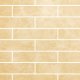 Imp/Fairfield 65X98.5 W/ 3 Special Bends White Travertine