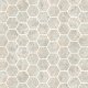 Imp/Hexagonal 40X103 W/ 3 Special Bends San Michele Travertine