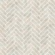 Imp/Herringbone 60X103 W/ 3 Special Bends San Michele Travertine