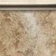 Shower Panel Replacement S Curve 30 X 60 1/4 inch Clear Glass, Brushed Nickel