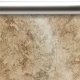 Shower Panel Replacement S Curve 30 X 74 1/4 inch Clear Glass, Chrome