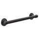 Belfield 18 Inch Designer Grab Bar, Matte Black