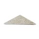 Single Tier Corner Shelf San Michele Travertine