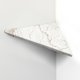 Single Tier Corner Shelf Tuscany