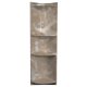 4-Shelf Corner Caddy Sandalwood