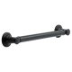 18 Inch Traditional Decorative ADA Grab Bar, Oil Rubbed Bronze