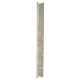 Tower Caddy, 4 Shelf w/Shaving Stand Gray