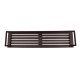 Liquid Accents 18 In Rectangle Slotted Shelf, Oil Rubbed Bronze