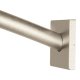 Moen Triva 59 inch Wall Mount Curved Shower Rod in Brushed Nickel