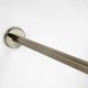 Straight Shower Rod 5 Ft Brushed Nickel