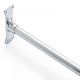 L-Style Shower Rod 72 X 36 Chrome