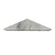 Single Tier Corner Shelf Lightning