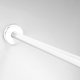Straight Shower Rod 5 Ft White