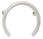 Liquid Accents Valve Grab Bar, Brushed Nickel, 1-1/4 In Diameter X 18 Gauge, .048